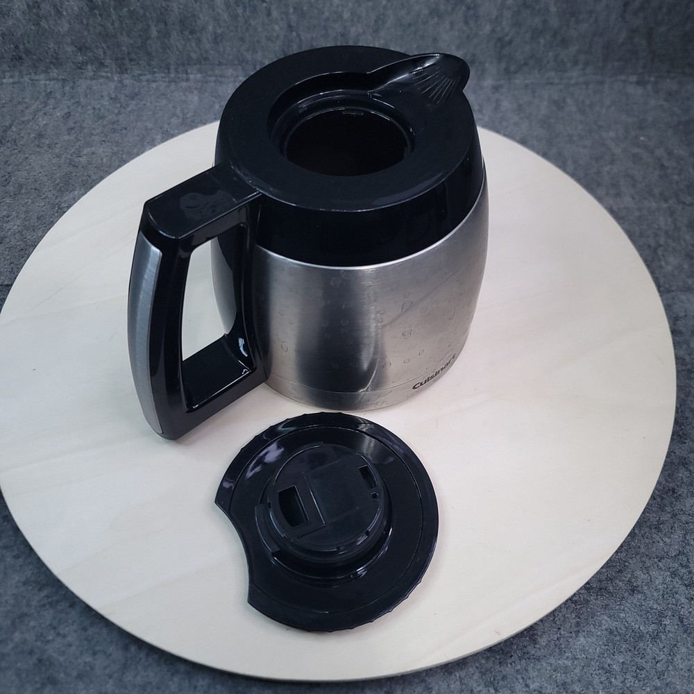 Cuisinart DCC-3400 12-Cup Programmable Coffeemaker Thermal Stainless Silver