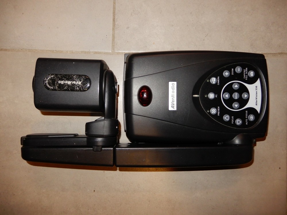 AVERMEDIA AVERVISION 330 PORTABLE DOCUMENT CAMERA PROJECTOR