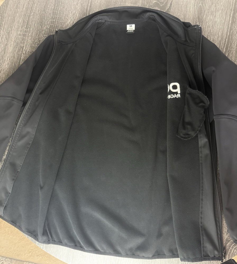 POC Race Stuff Soft Shell Ski Jacket Youth Men’s Medium. Black