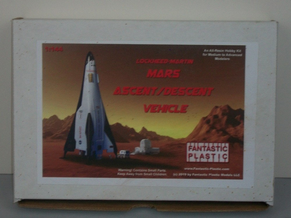 Fantastic Plastic 1/144 Scale Lockheed-Martin Mars Ascent/Descent Vehicle