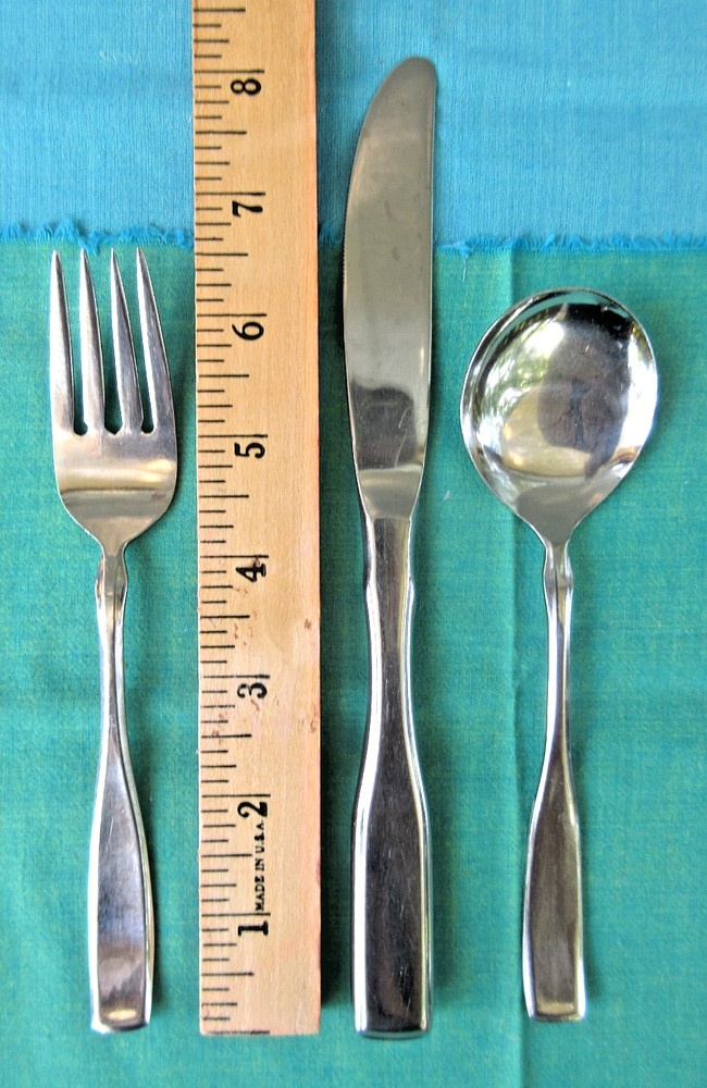 3 DELTA Airlines Stainless Flatware Cutlery Utensils