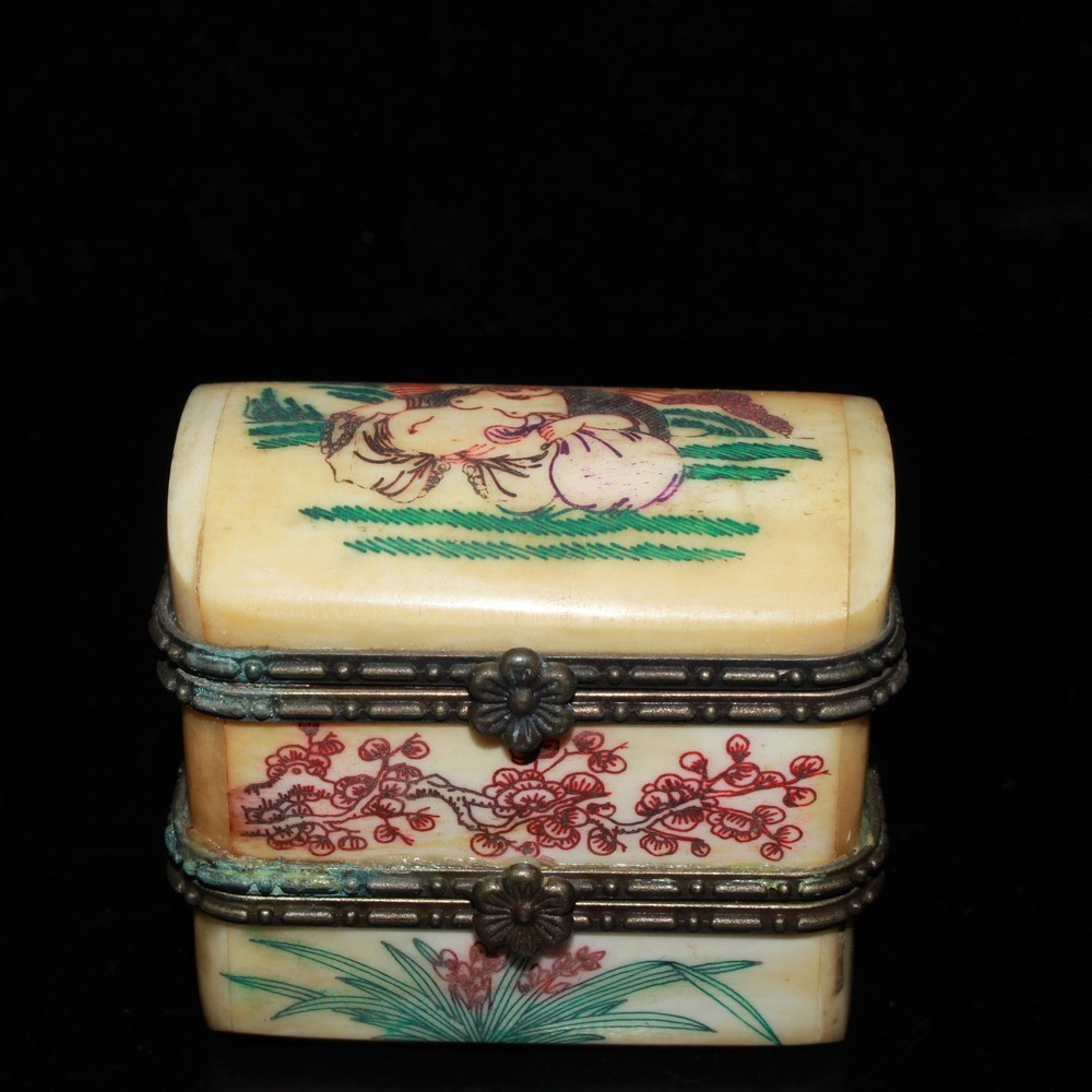 Colorful Blue Jewelry Box