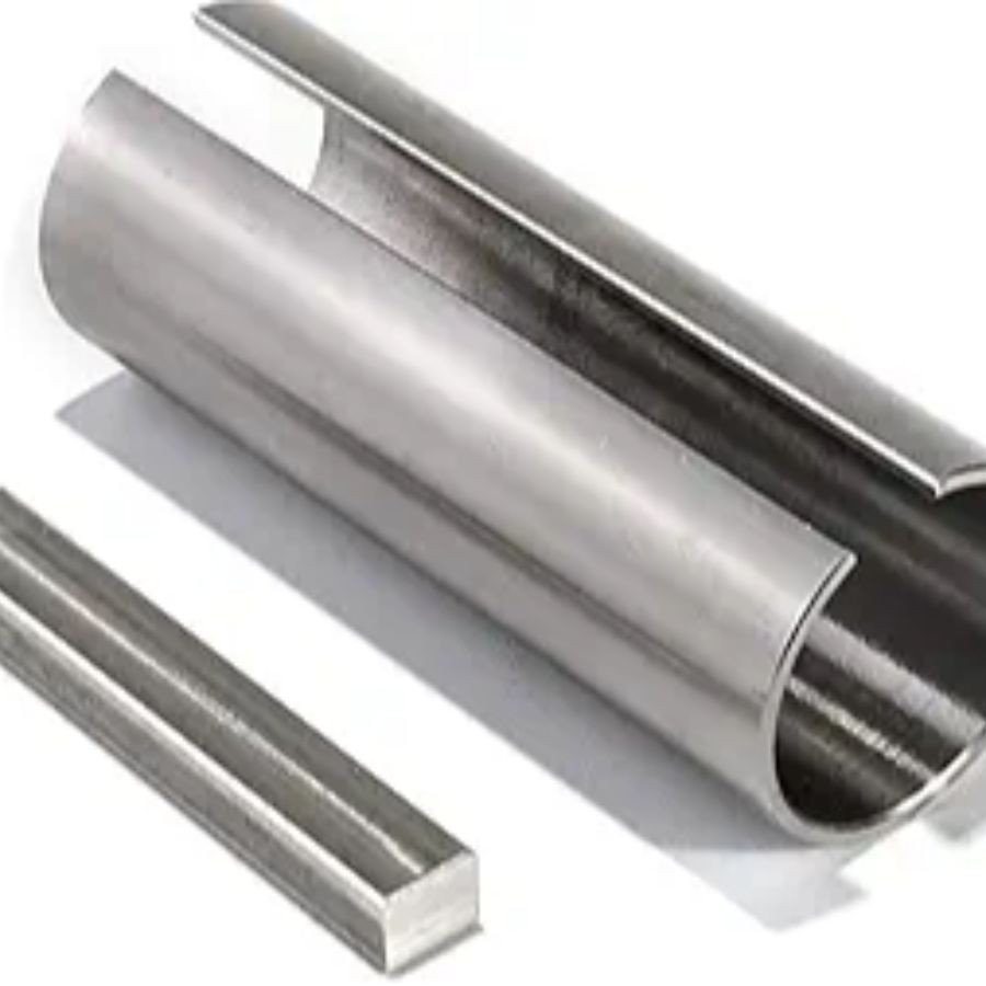 Crankshaft Sleeve Adapter for Gas Engine Pulley 1" to 1 1/8" L=3" w/ 1/4