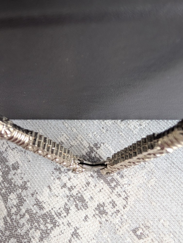 Vintage Silver Toned Shell Nut Cracker 5" Works