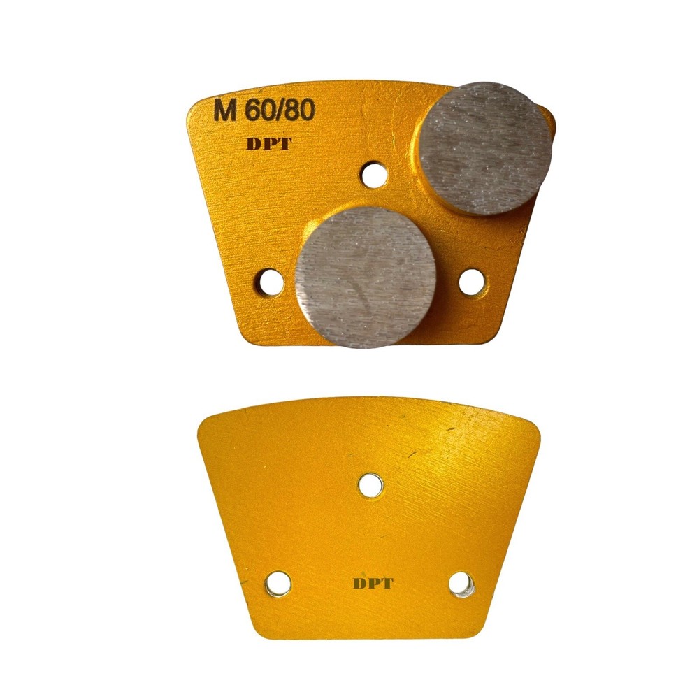 Trapezoid Grinding Discs for bolt-on Concrete Grinders Medium Bond 60 Grit