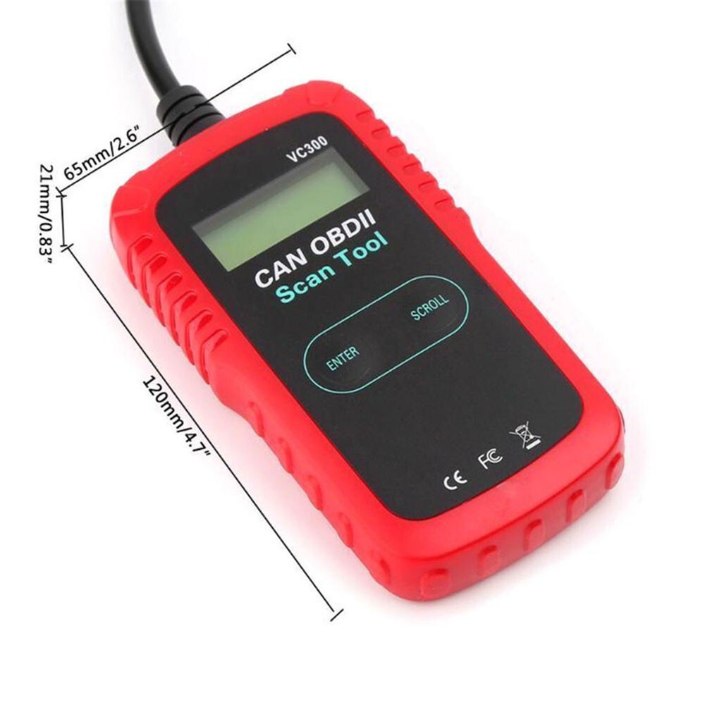 ANCEL VC300 CAN OBD2 Scanner OBD Code Reader Car Check Engine Diagnostic Tool