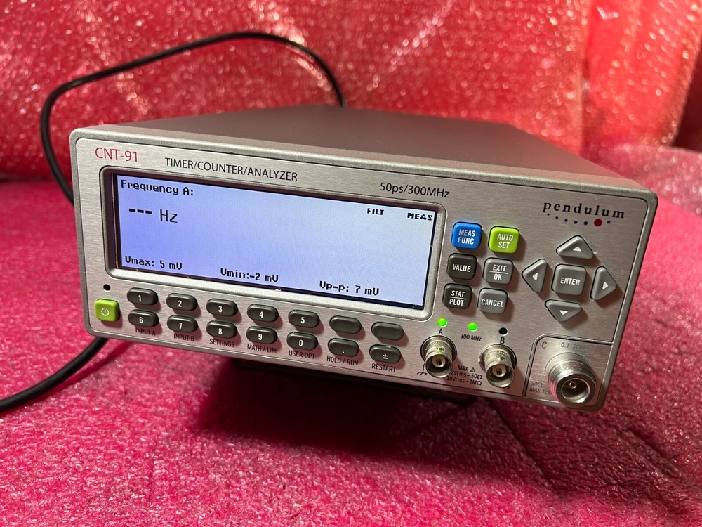 Pendulum CNT-91 / 651 TIMER / COUNTER / ANALYZER 50Ps/300MHz