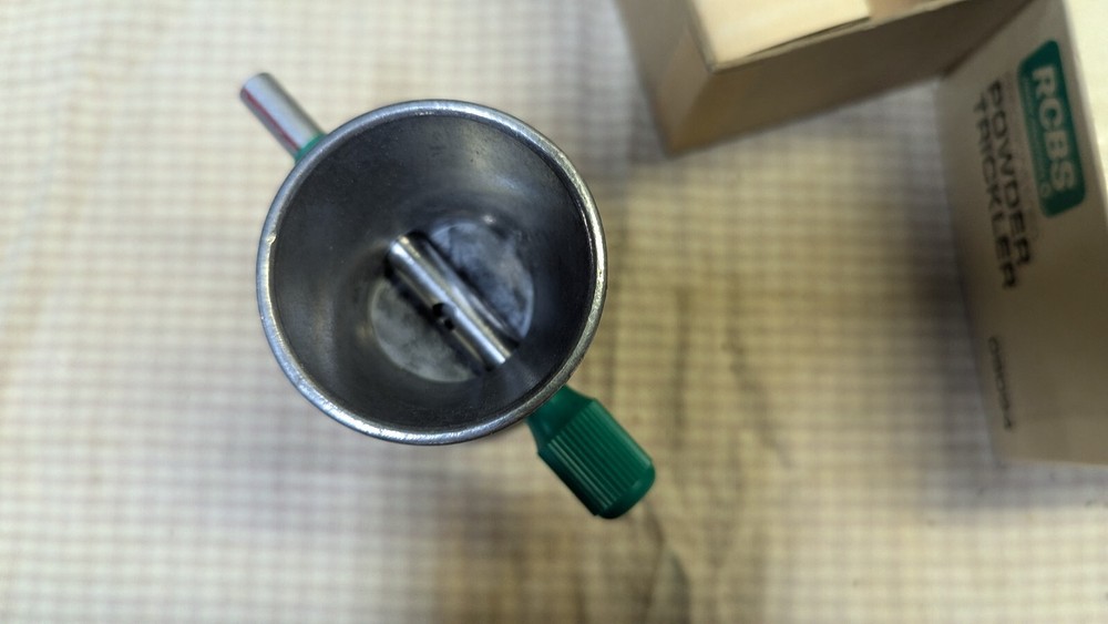 RCBS powder trickler, with box