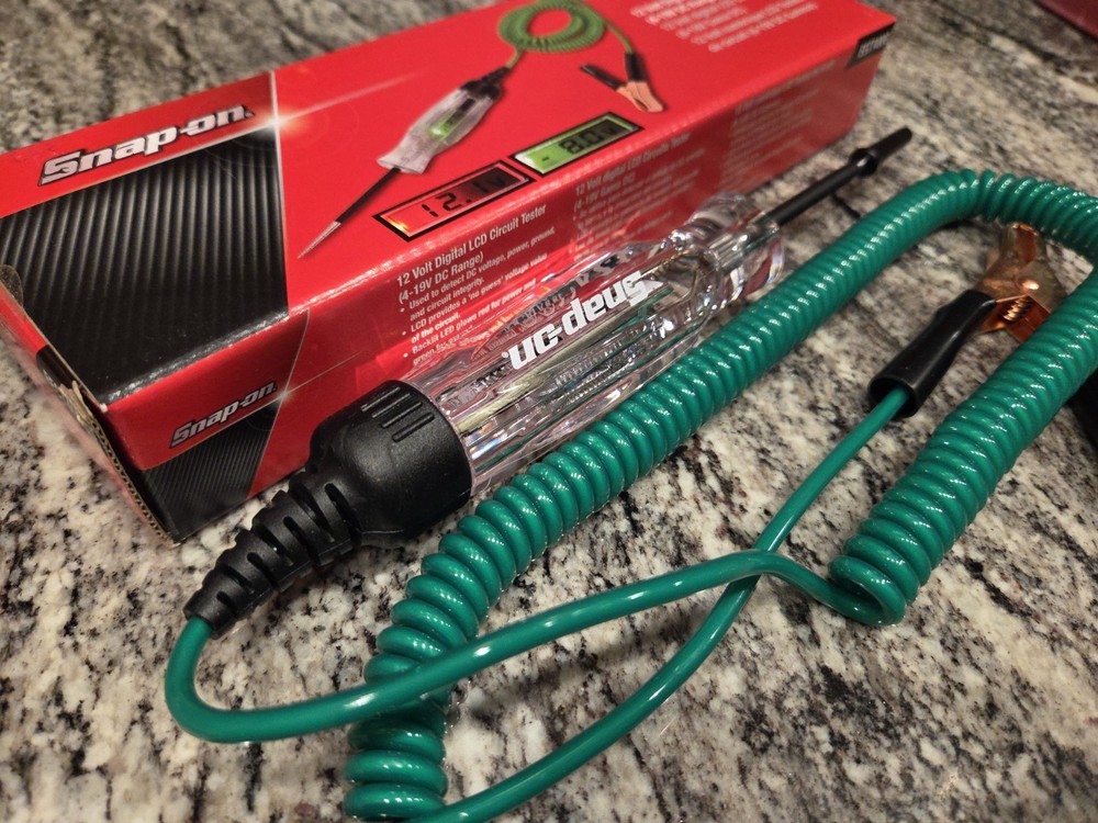 Snapon Tools 12 V DC Digital Display Circuit Tester (Green)