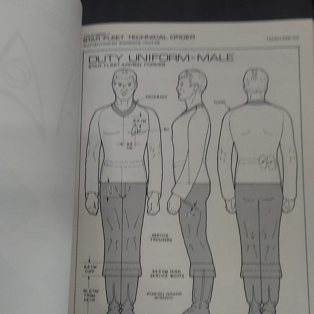 Star Trek Technical Manual Signed The Original Series