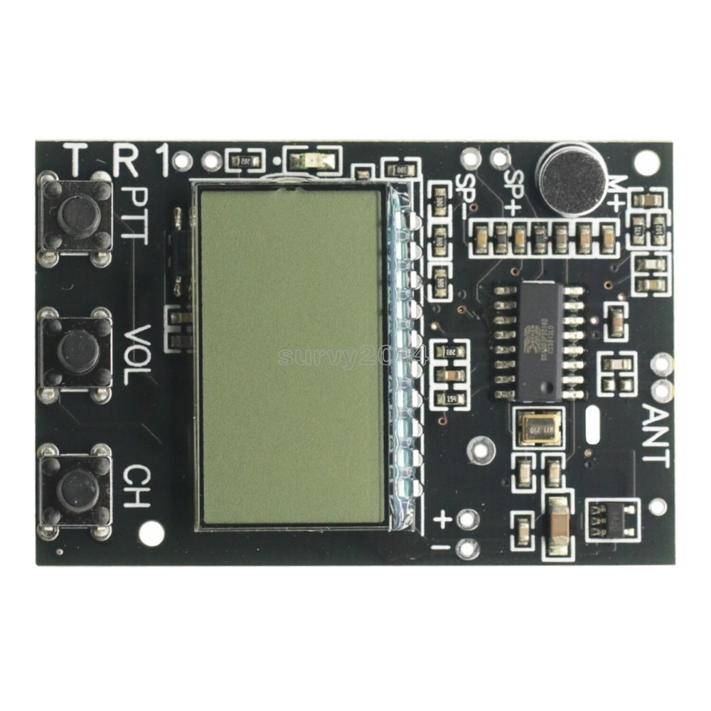 Digital LCD FM Radio Receiver Transmitter Module 27-480MHz Frequency Modulation