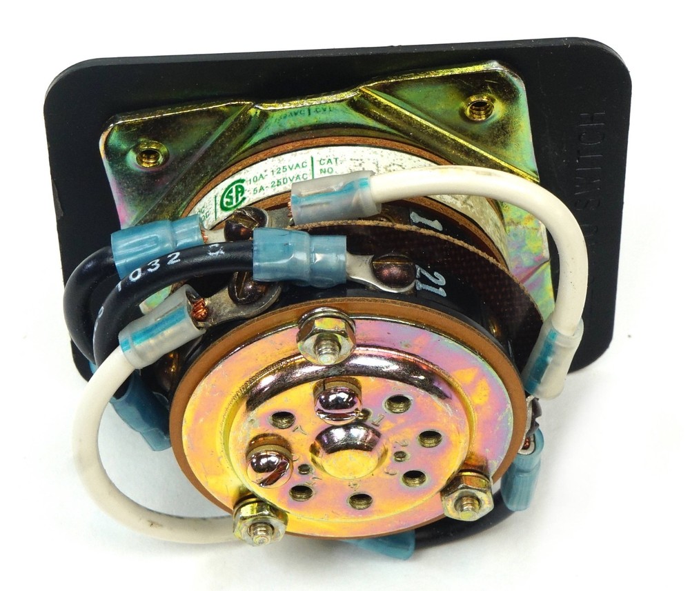 Electro switch 31202L.Z Series 31 Rotary Switch 9241w with Front Panel