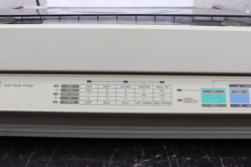 Panasonic KX-P1191 Dot Matrix Printer 25 Function Multi-Mode Tested Works