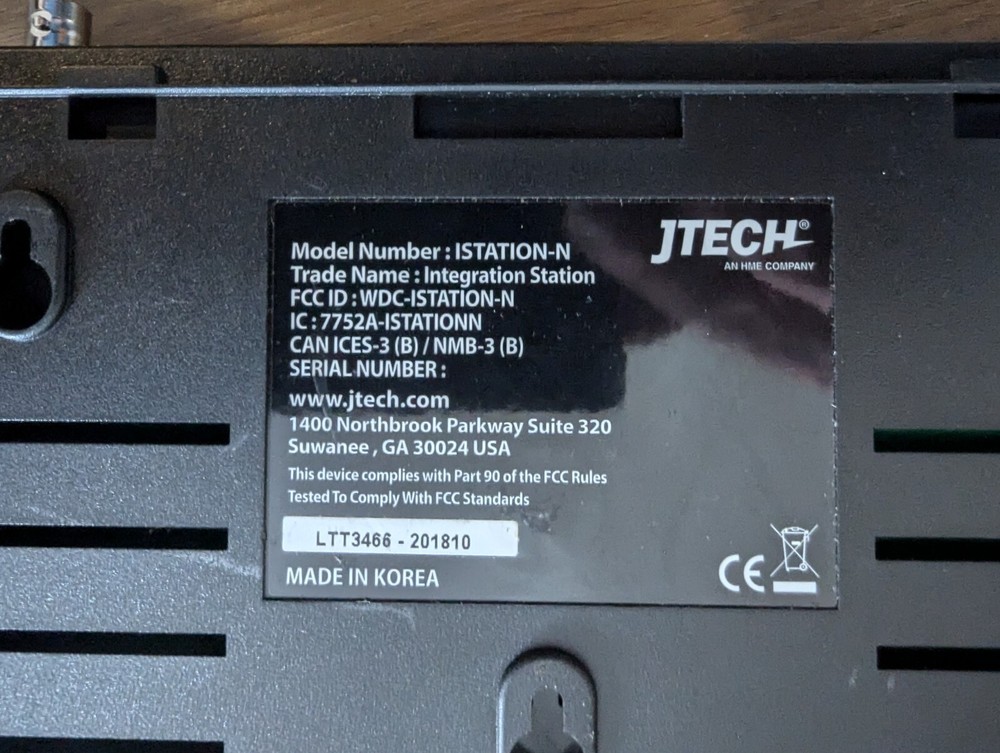 J-tech Istation-n Integration Station Ltt-3466