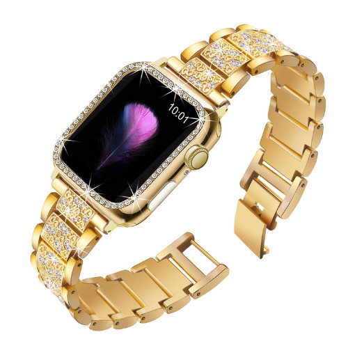 Bling Protective Case Screen Protector for Watch Series 6/5/4/3/2/1 SE