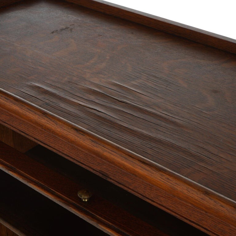 Arts & Crafts Four-Stack Oak Barrister Bookcase C1920