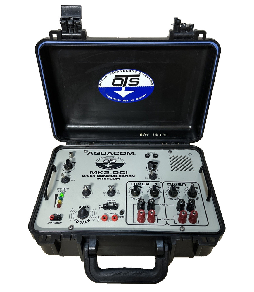 OTS Auquacom MK2-DCI Diver Communication Intercom Ships Free