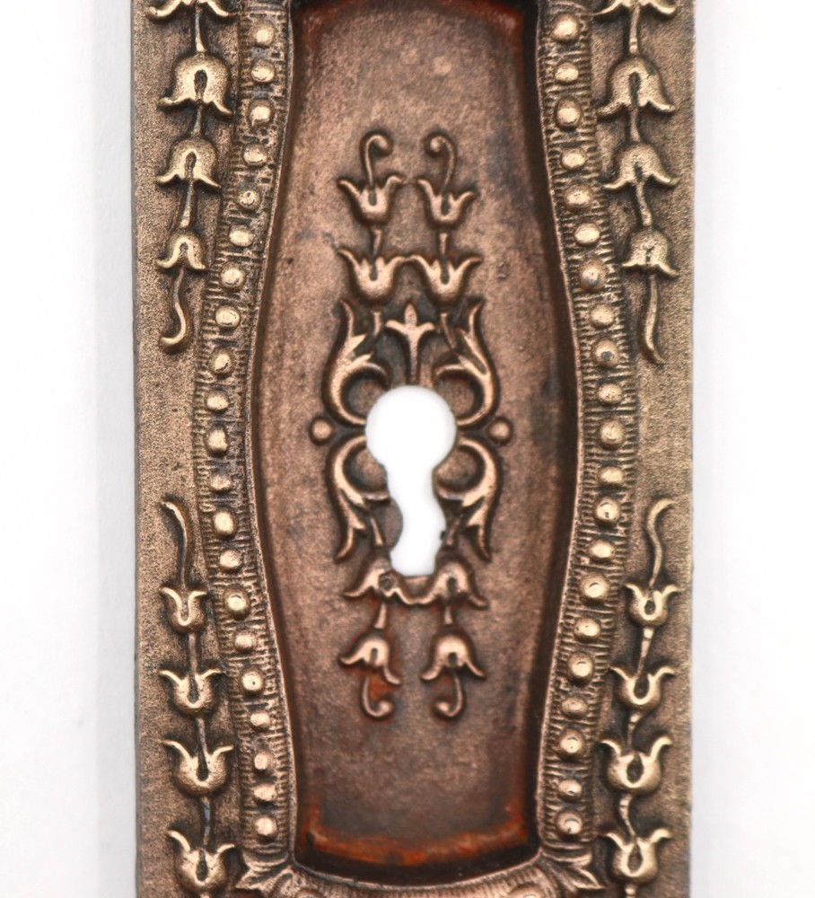 1890s Cast Iron Bavarian Russell & Erwin Pocket Door Pull