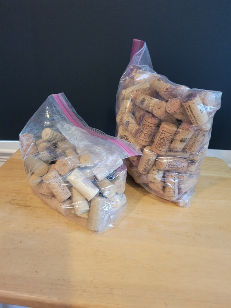 Lot of Assorted Wine Corks Used
