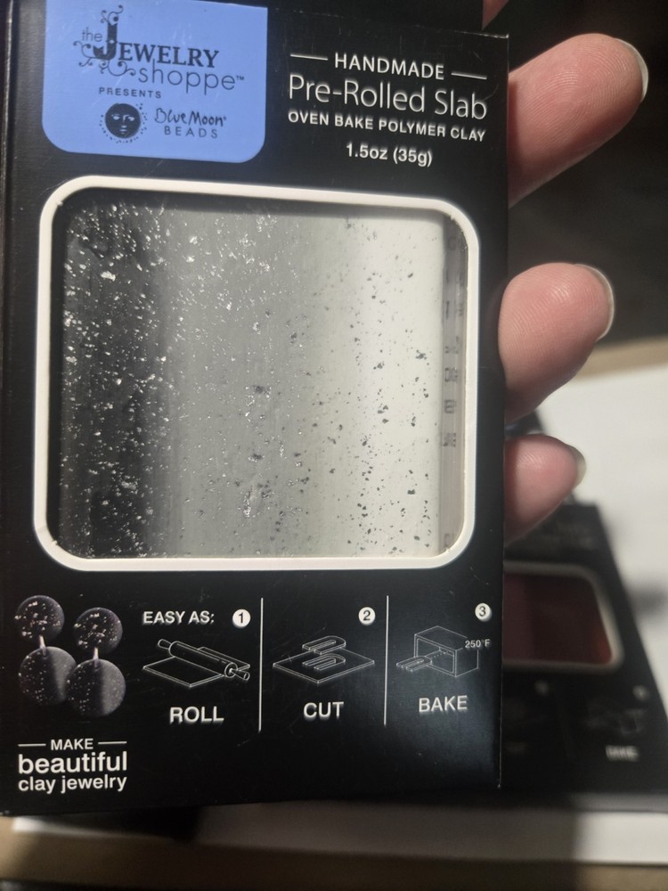 Pre Rolled Polymer Clay Slabs - 4 Packages - New!