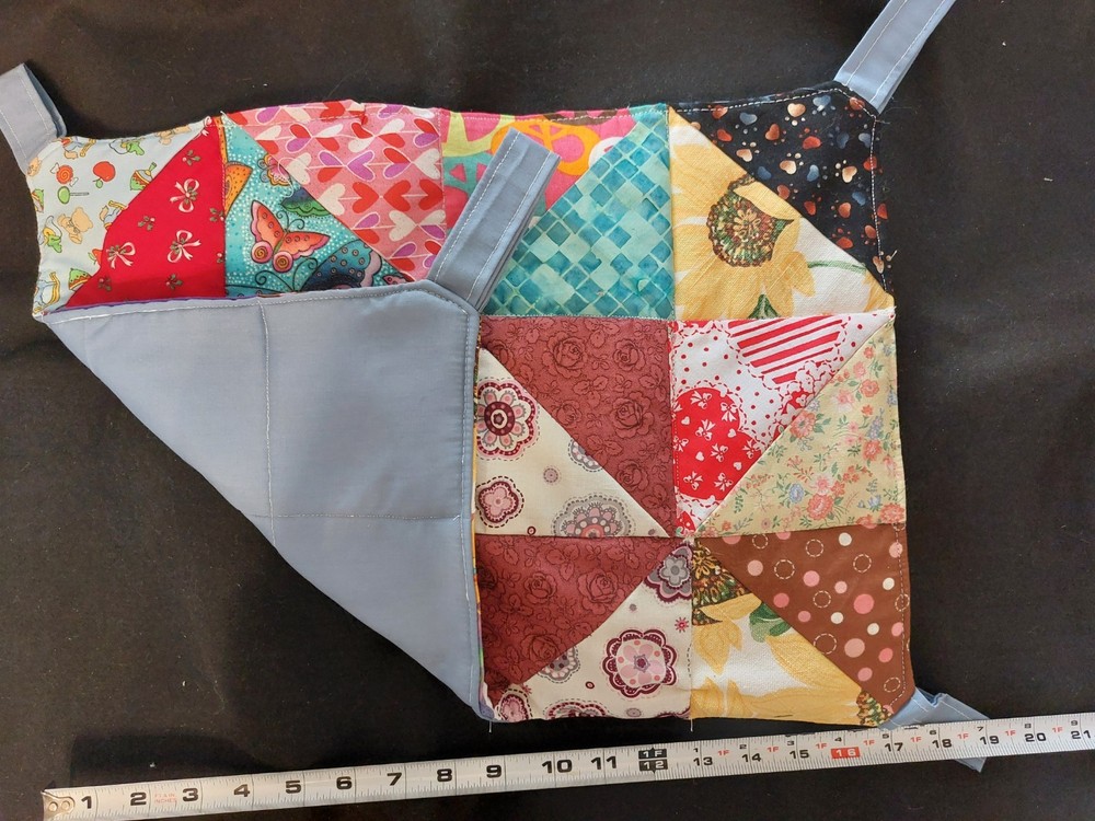 Ferret Patch Quilted Hammock - 12"x17"