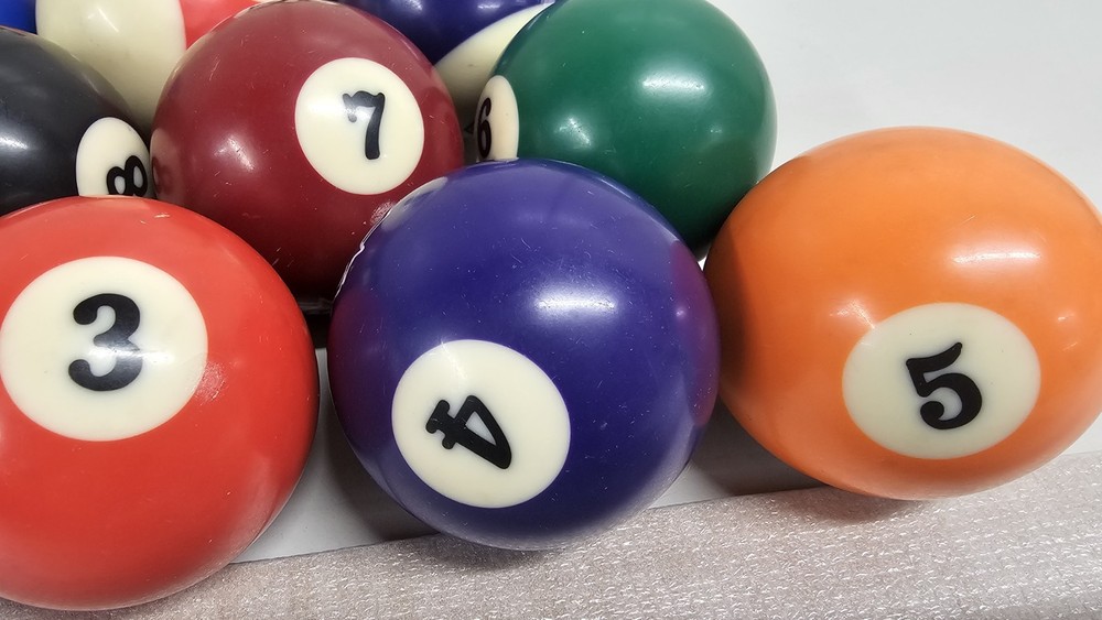 Matco Tools Billard Ball Set USED POOL BALLS