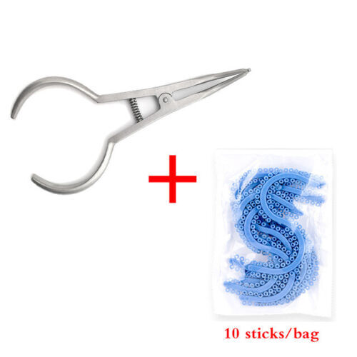 Elastic Separators Circle Placement Pliers Dental Separator Placing Plier Rubber