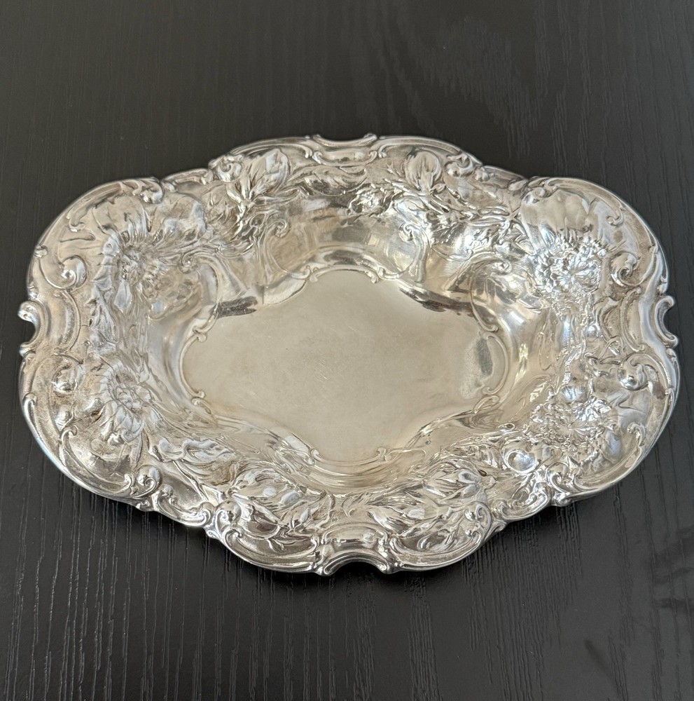 Gorham Sterling Silver Candy Dish / Nut Bowl, 6.75''' by 5''