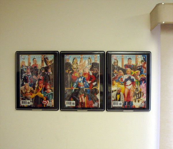 BCW Comic Book Showcase - Framed Display Case - Hangs On Wall - Current Size