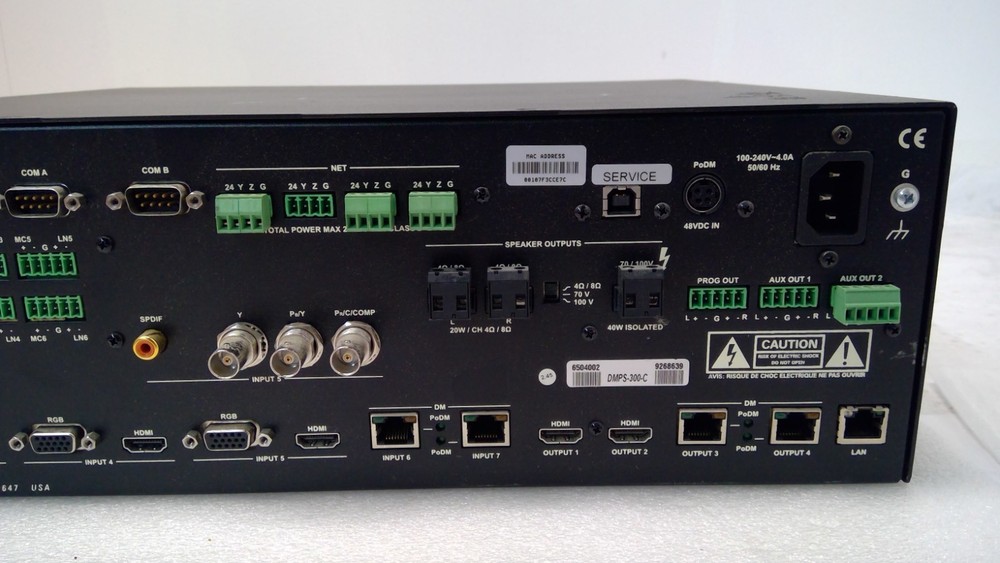 Crestron DMPS-300-C Digital Media Presentation System