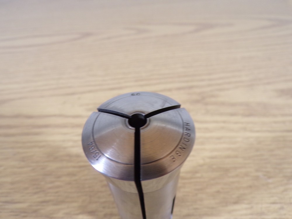 Hardinge 5C Round Smooth Collet, 15/64", No Internal Thread
