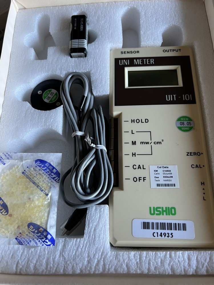Ushio UIT-101, UV Power Meter