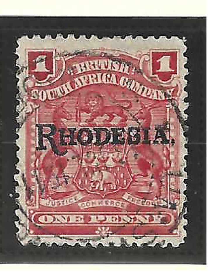 Rhodesia Stamp Scott #83, Used