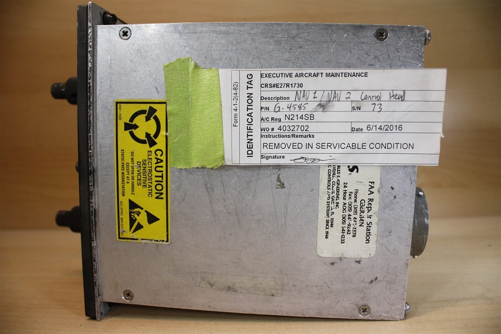 Gables NAV Control Head G-4585