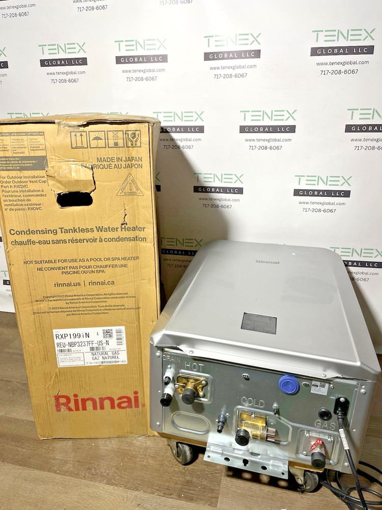 Rinnai RXP199iN Tankless Water Heater 199k BTU Nat Gas/Propane (C-21 #1720)