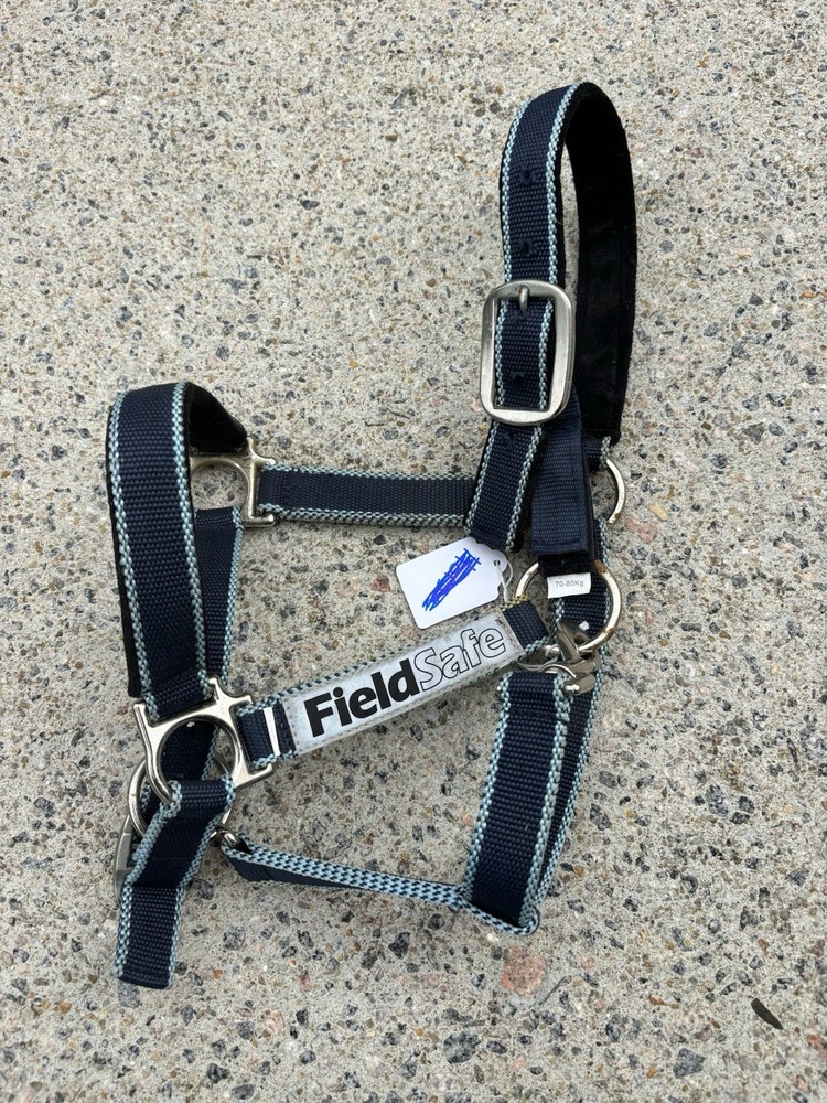 Field Safe Cob Size Halter - Breakaway/Reflective