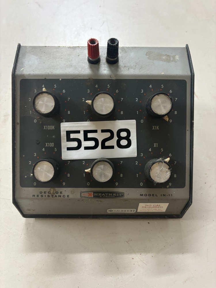 HEATHKIT DECADE RESISTANCE MODEL IN-11