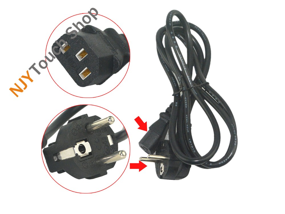 DC 12V 4A Power Adapter Supply EU Plug Cord For LCD Controller Board CE Approval