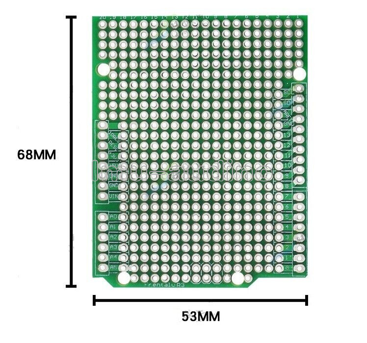 Prototype PCB Board For Arduino UNO R3 ATMEGA328P Shield Board Breadboard