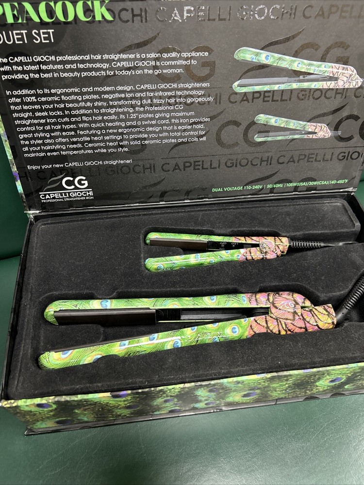 CAPELLI GIOCHI PRO STRAIGHTNER IRON DUET SET