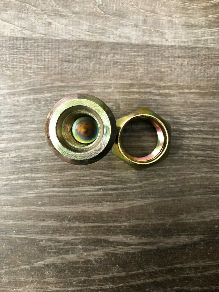 STANDARD M-129 INNER CAP NUT LEFT HAND WITH OUTER CAP NUT M-127