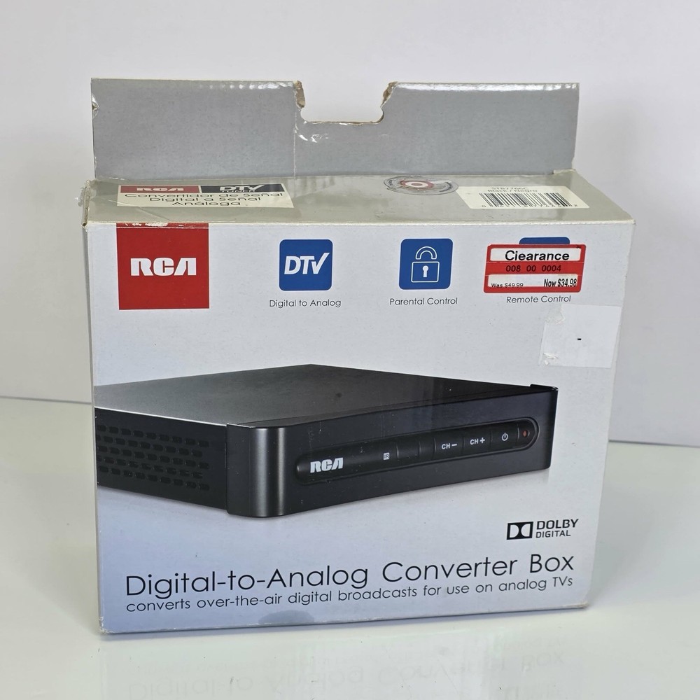 RCA Digital to Analog Converter Box