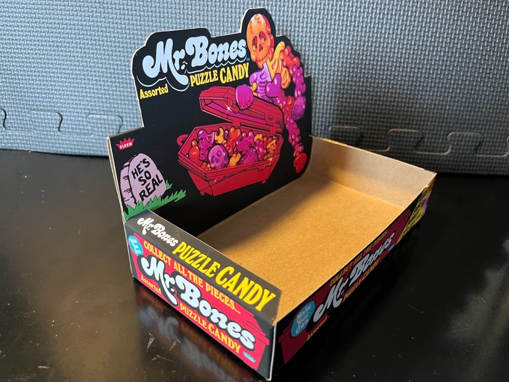 Mr Bones - Empty custom design display box