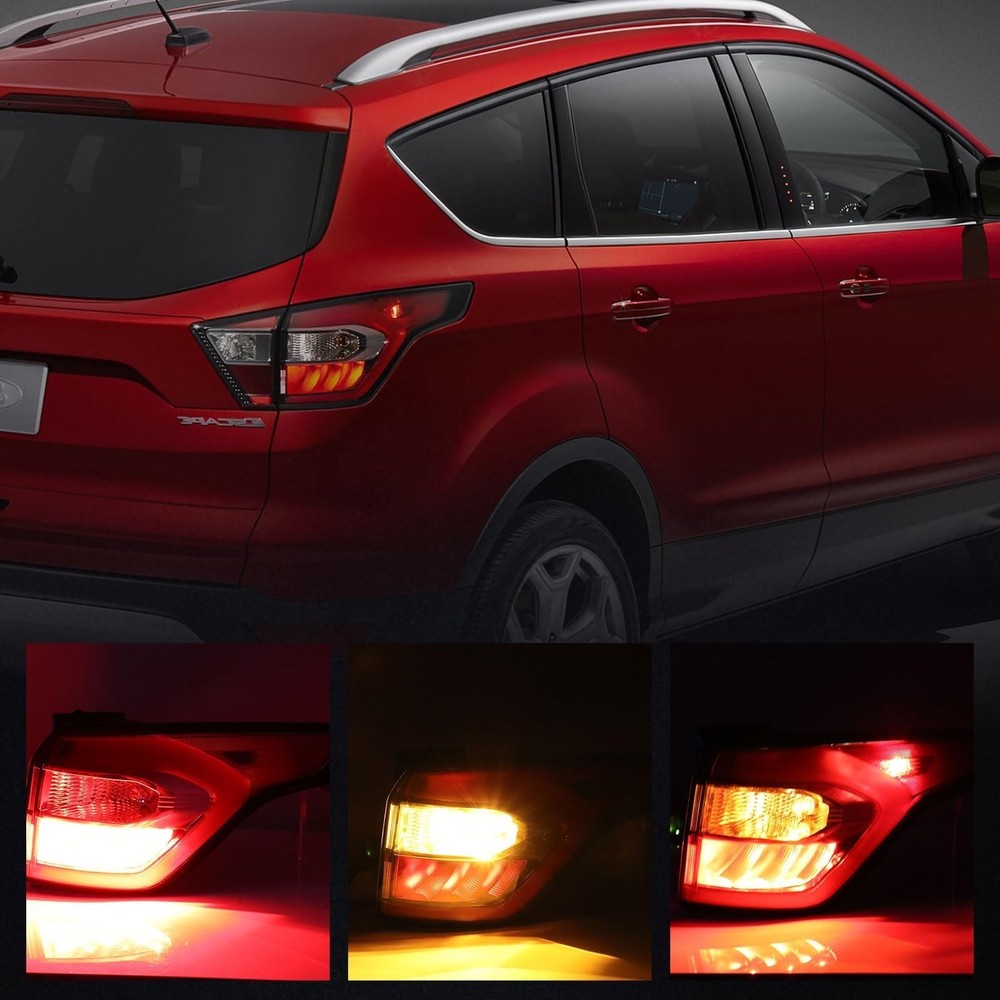Tail Light Assembly Outer Compatible With 2017 2018 2019 Ford Escape Kuga Rig...