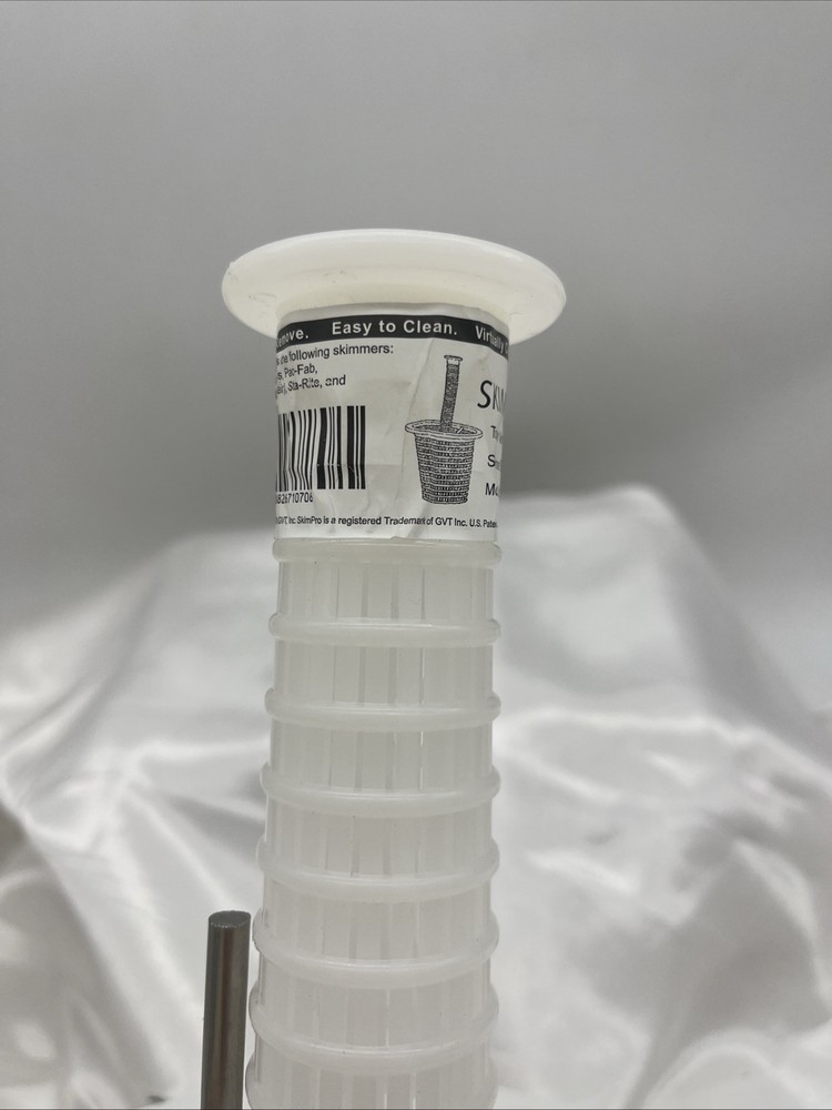 SkimPro Tower-Vented Skimmer Basket with Tower and Handle New