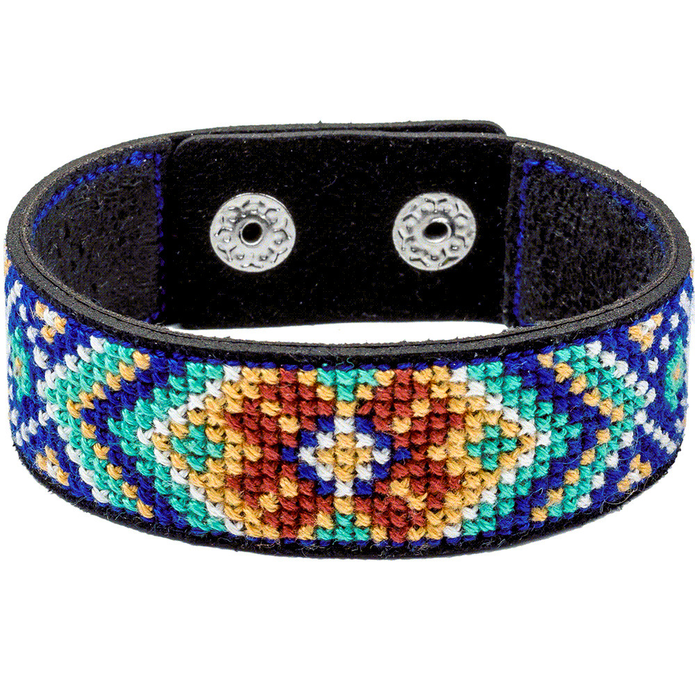 Cross-stitch kit on artificial leather FLHL-032