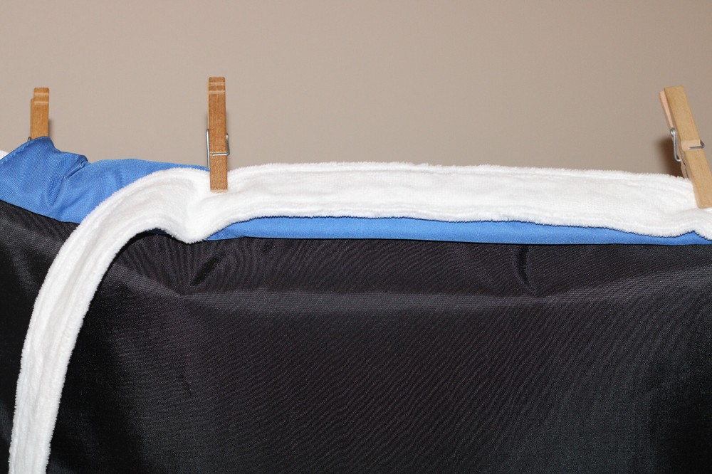 White Terry Cloth Belt, New, 72 ", Unbranded