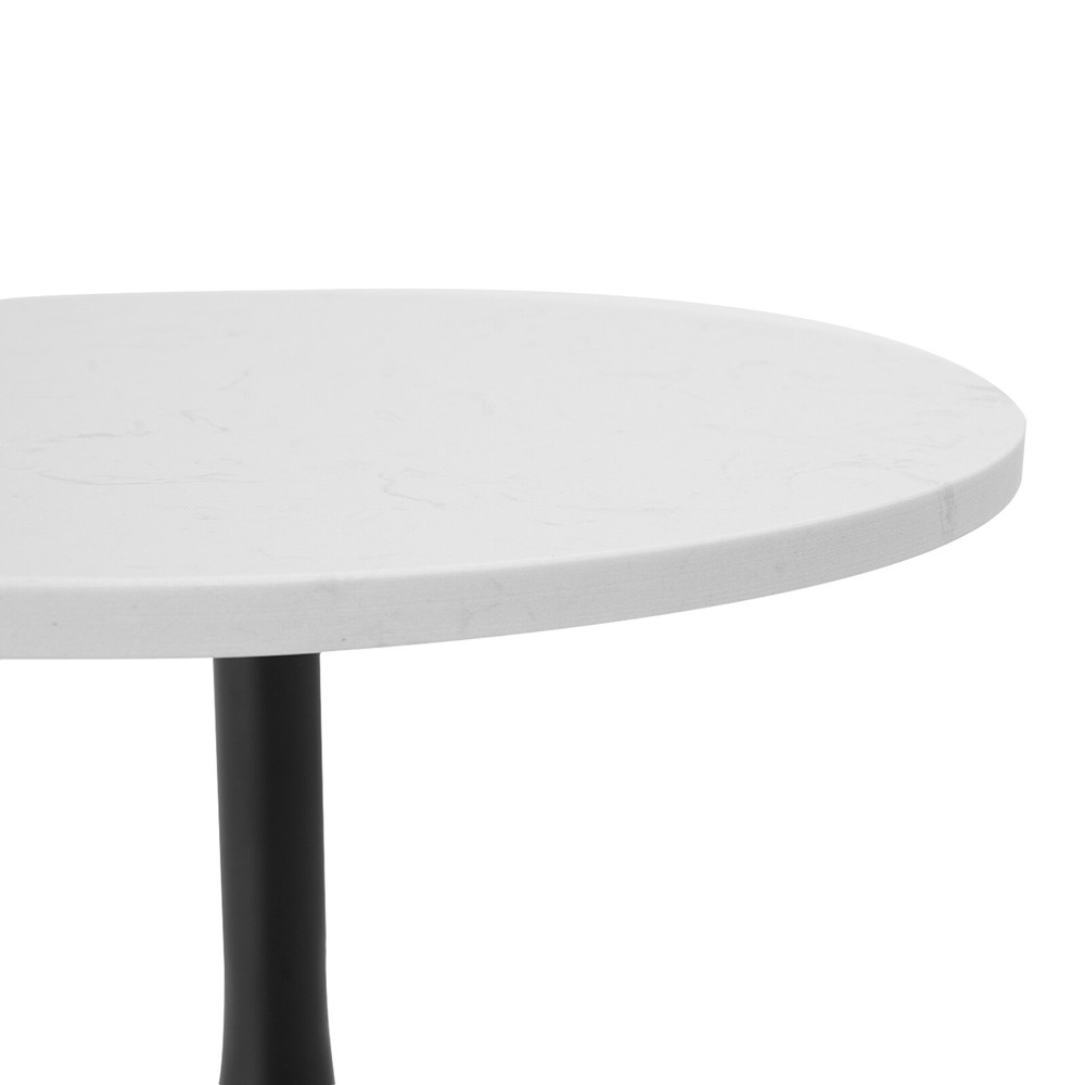 Modern Sofa Side Table, Round Accent Table, Round End Table for Small Spaces
