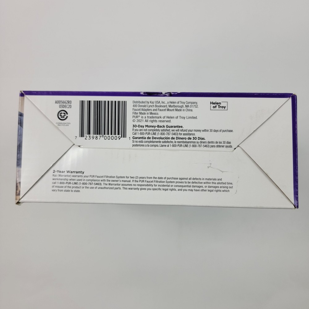 PUR Faucet Filtration System - Black Filter Mount - FM2000B Easy Attachment