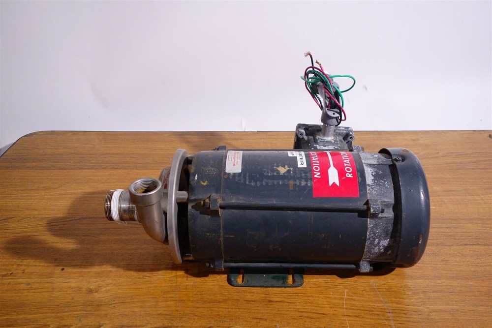 R.S. Corcoran Stainless Pump with 1HP Motor